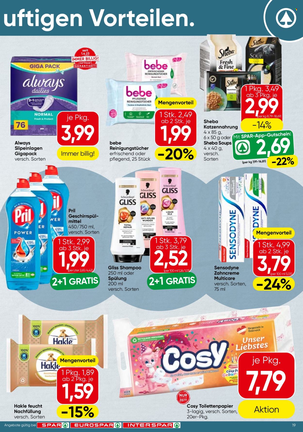 Angebote SPAR - 13.3.2025 - 26.3.2025. Seite 19