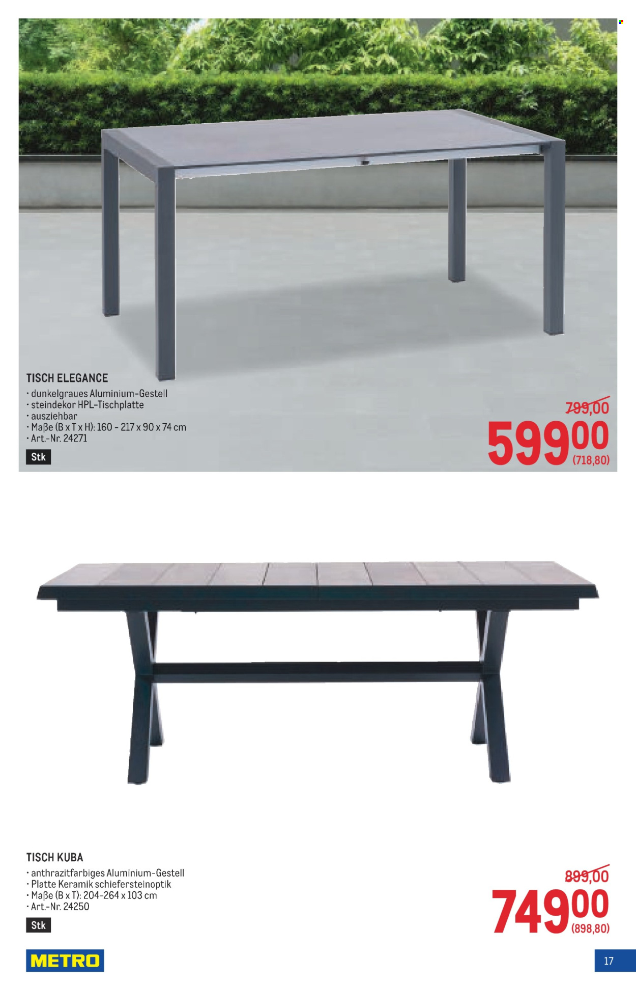 Angebote Metro - 20.3.2025 - 16.4.2025. Seite 17