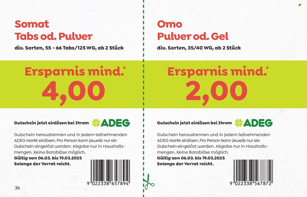 Angebote ADEG - 6.3.2025 - 19.3.2025. Seite 36