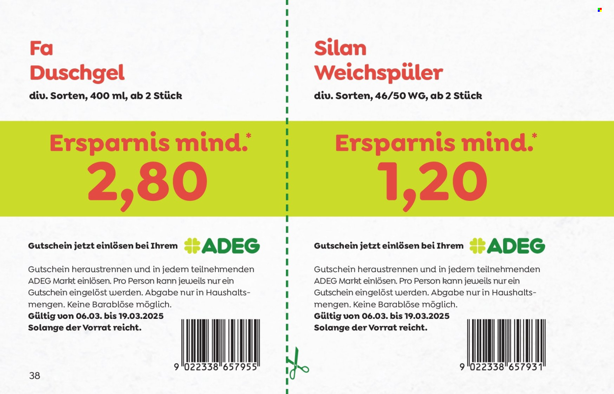 Angebote ADEG - 6.3.2025 - 19.3.2025. Seite 38