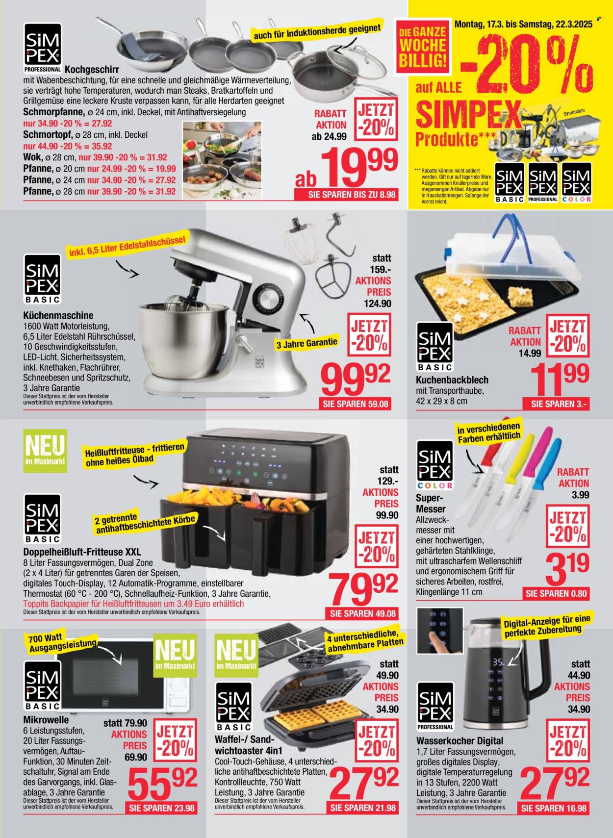 Angebote Maximarkt - 17.3.2025 - 22.3.2025. Seite 17
