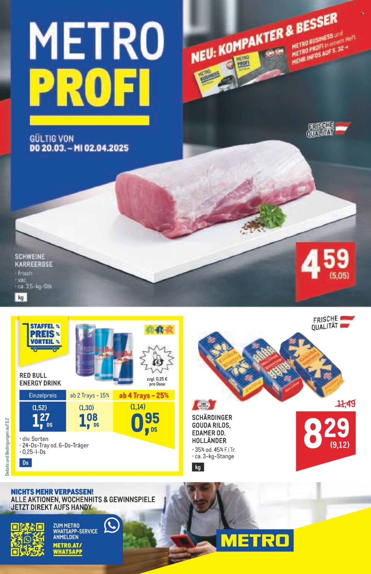 Angebote Metro - 20.3.2025 - 2.4.2025. Seite 1