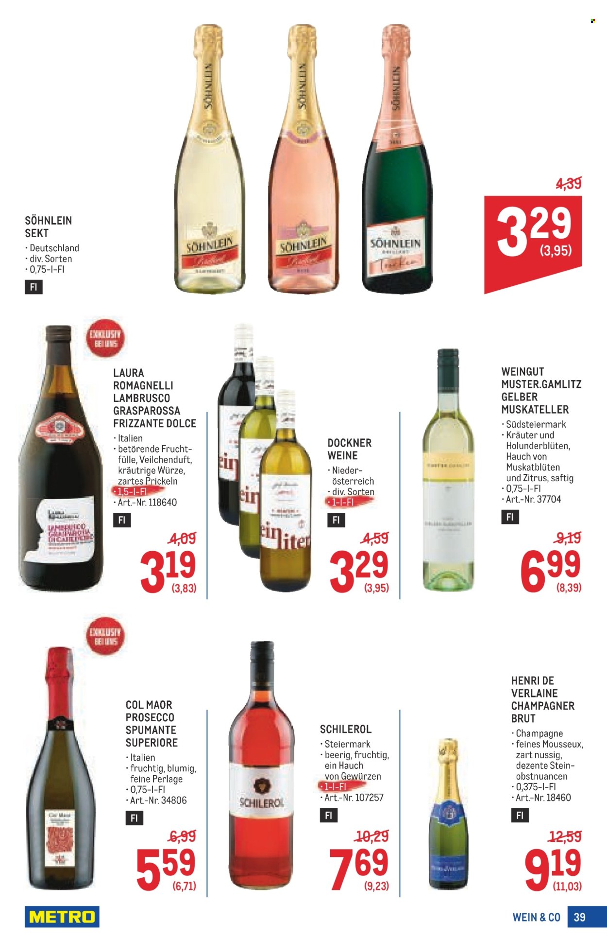 Angebote Metro - 20.3.2025 - 2.4.2025. Seite 39