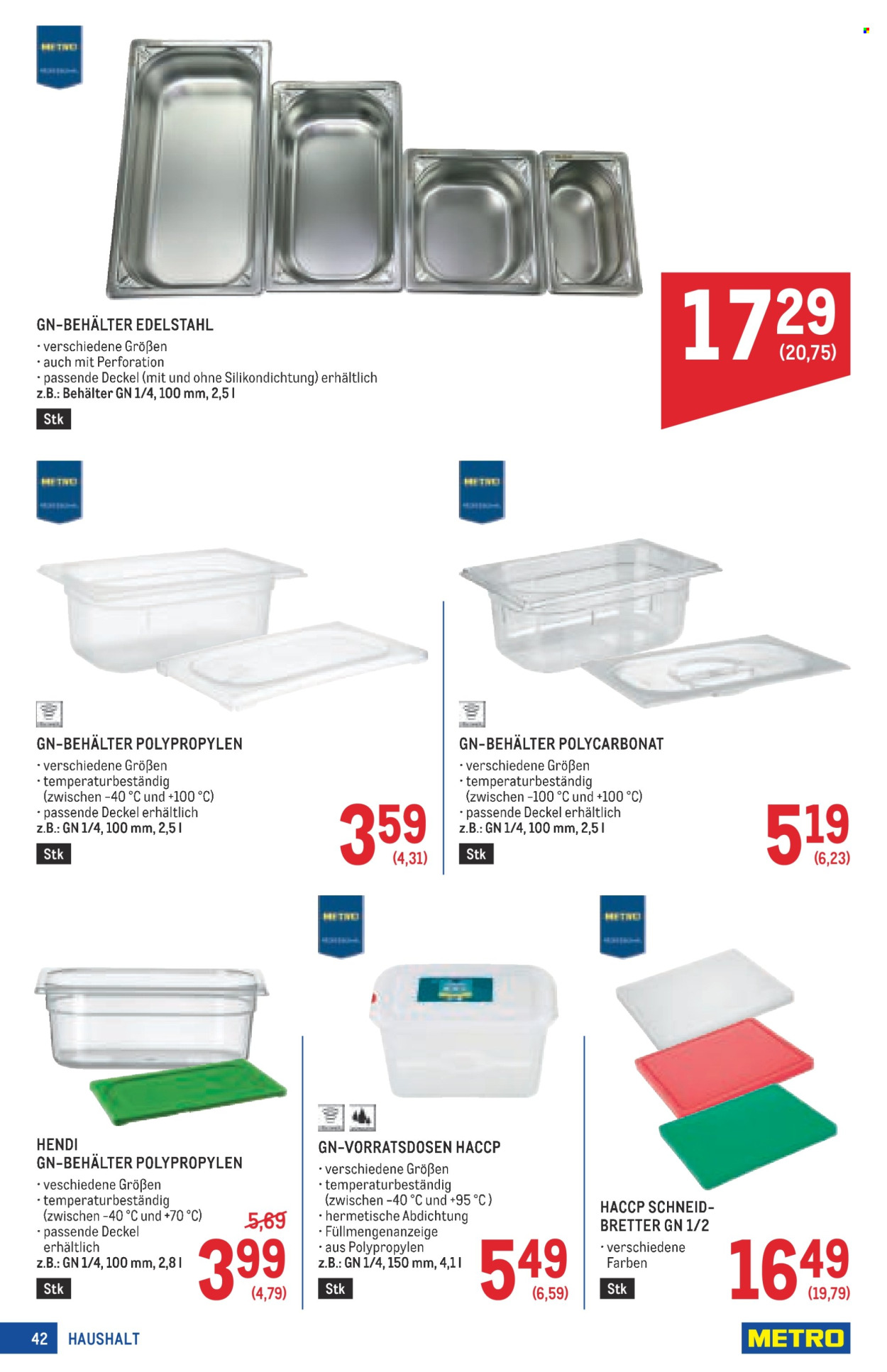 Angebote Metro - 20.3.2025 - 2.4.2025. Seite 42