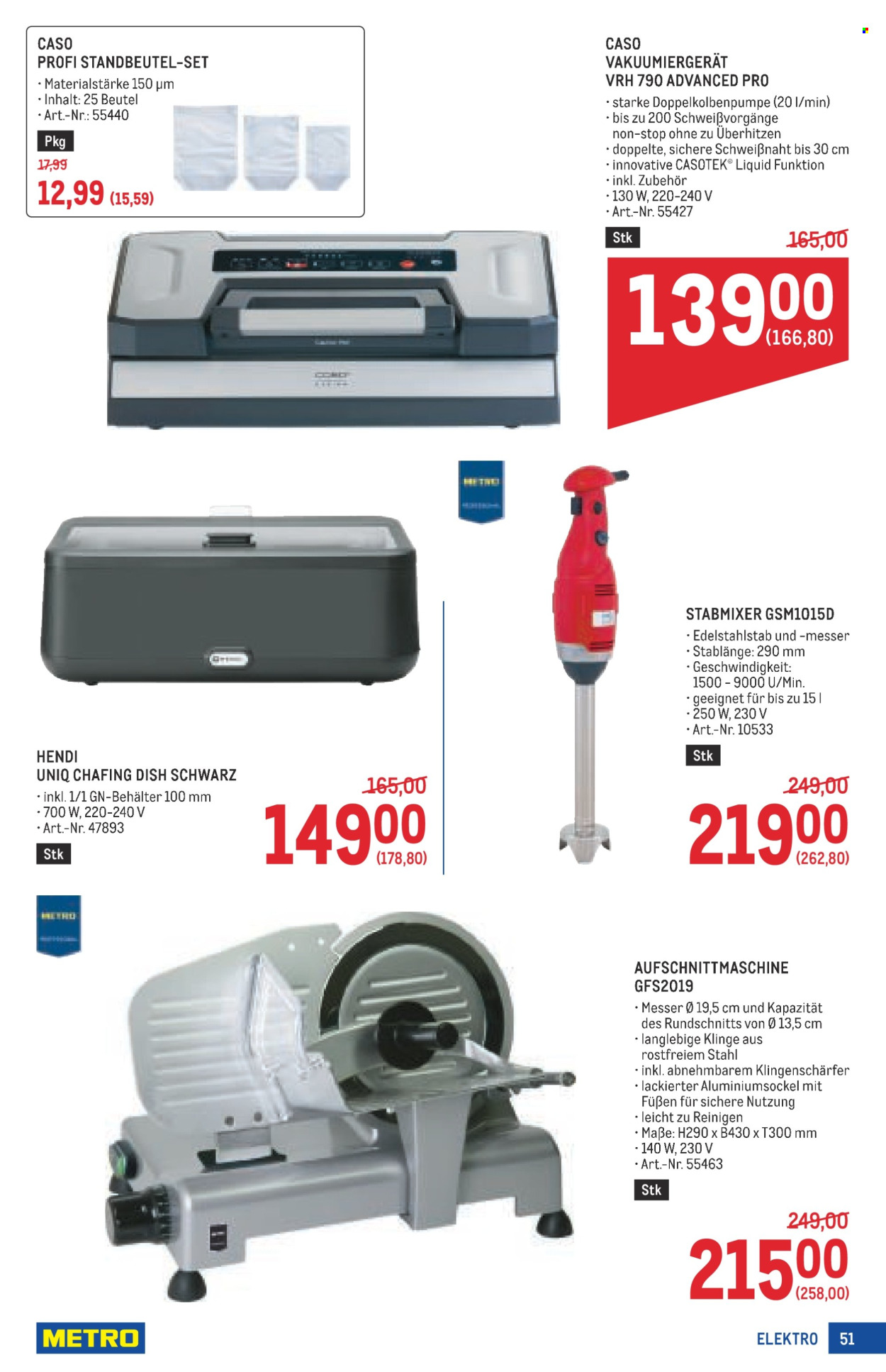 Angebote Metro - 20.3.2025 - 2.4.2025. Seite 51