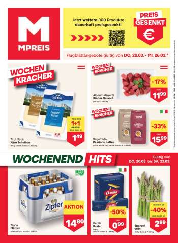 Angebote MPREIS - 20.3.2025 - 26.3.2025.
