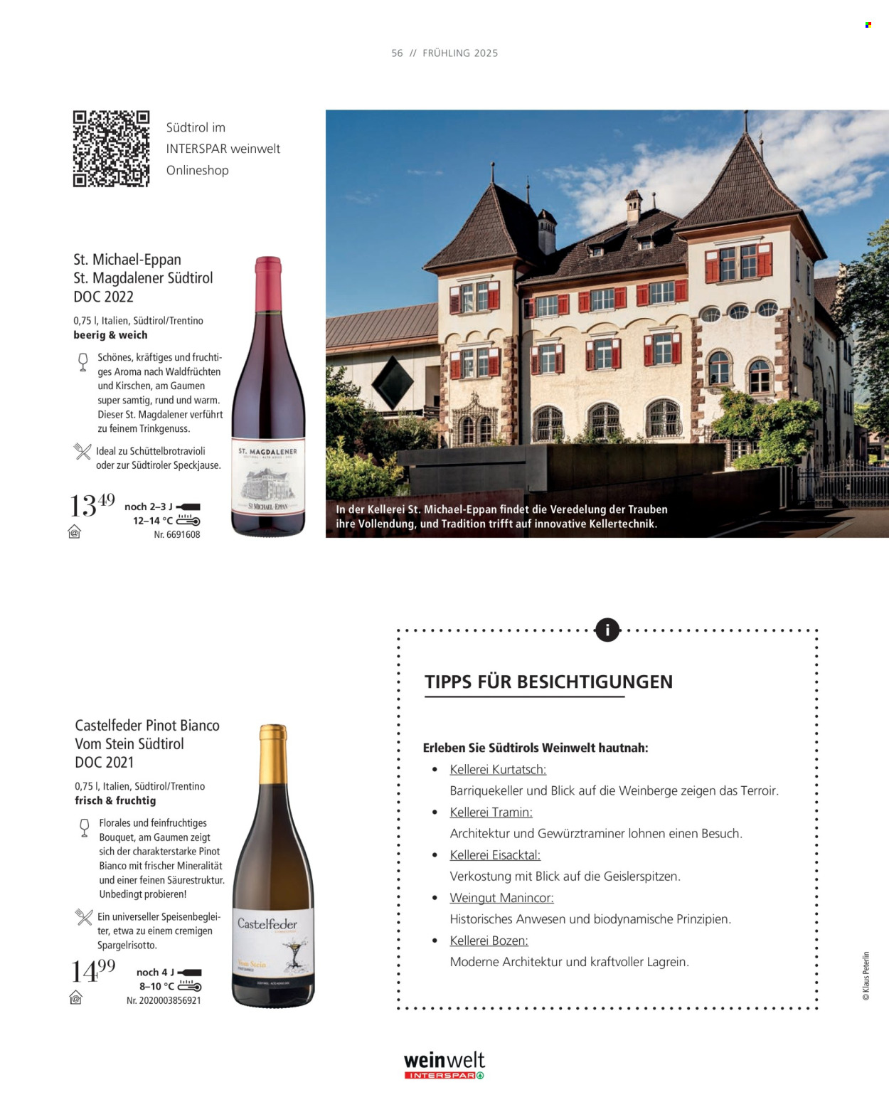 Angebote INTERSPAR - 16.3.2025 - 4.6.2025. Seite 56