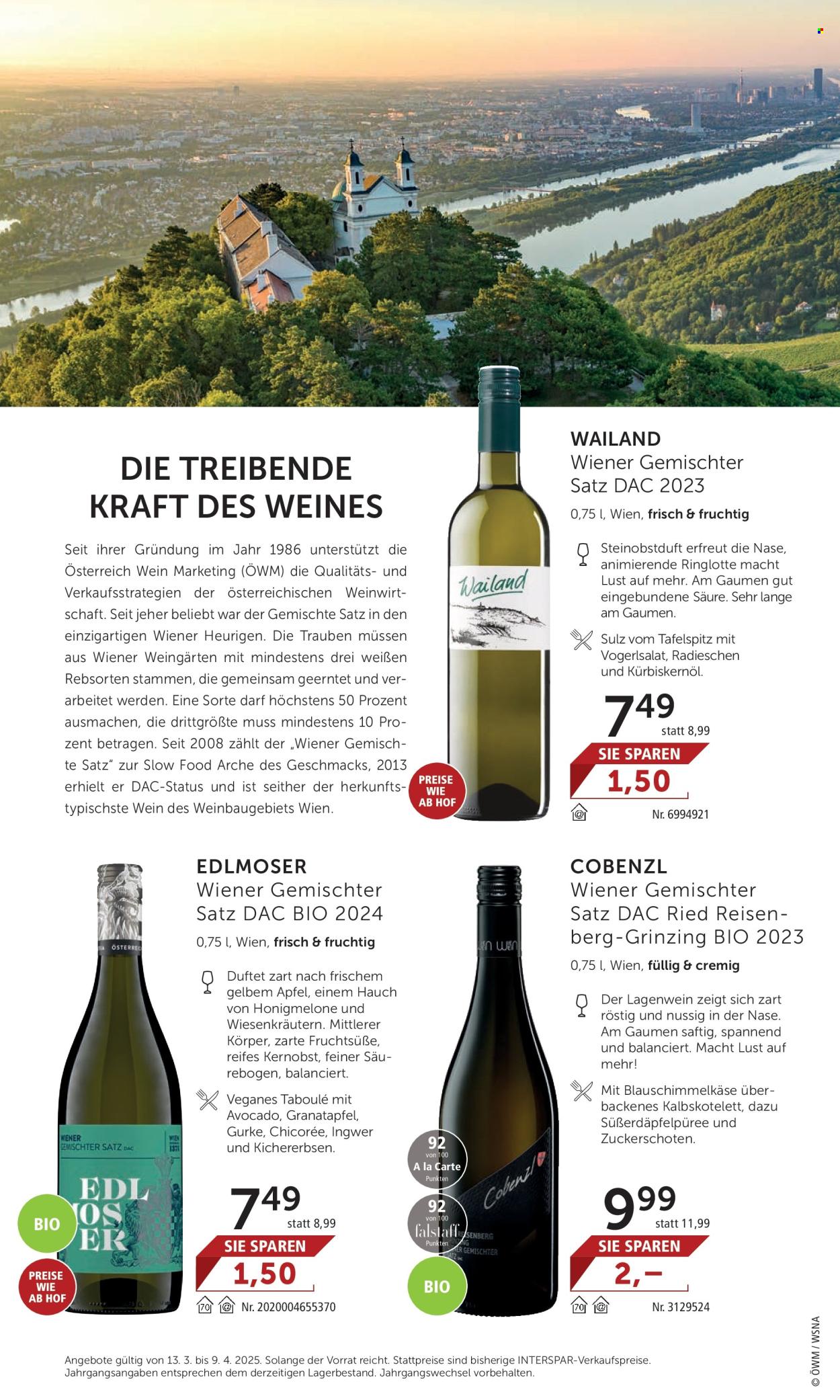 Angebote INTERSPAR - 13.3.2025 - 9.4.2025. Seite 14