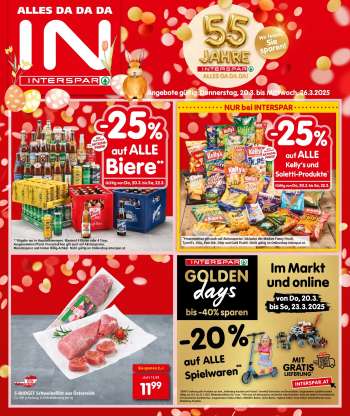 Angebote INTERSPAR - 20.3.2025 - 26.3.2025.