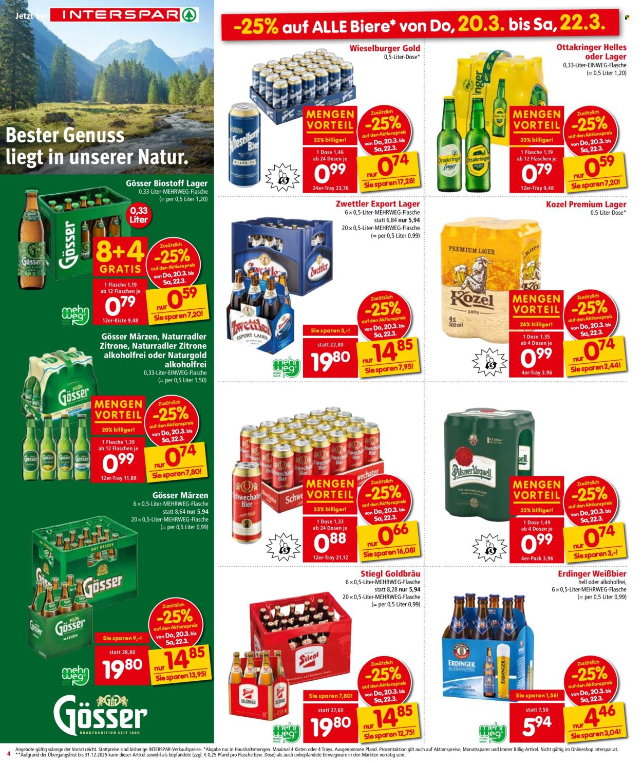 Angebote INTERSPAR - 20.3.2025 - 26.3.2025. Seite 4