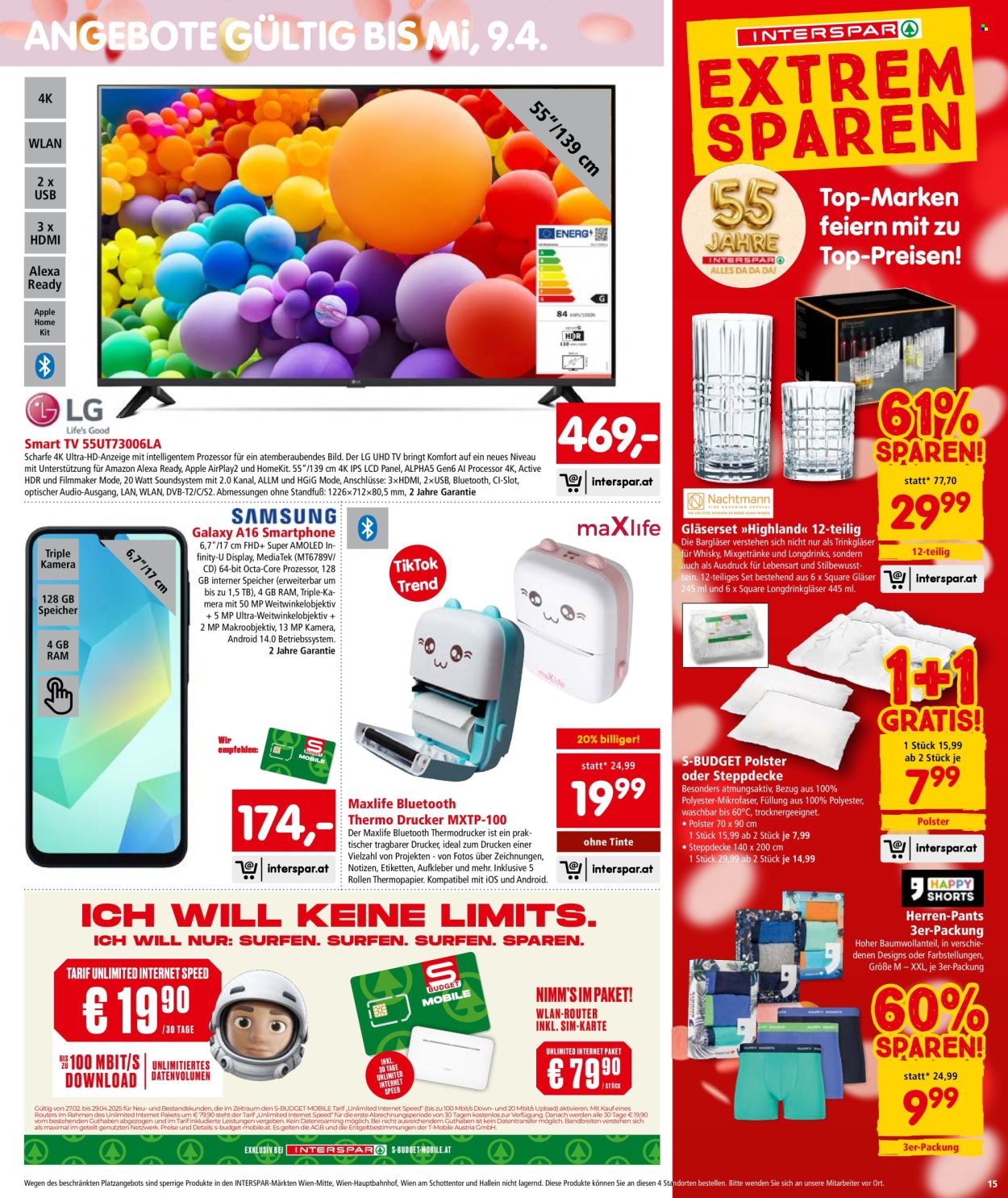 Angebote INTERSPAR - 20.3.2025 - 26.3.2025. Seite 15