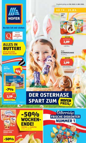 Angebote Hofer - 21.3.2025 - 27.3.2025.