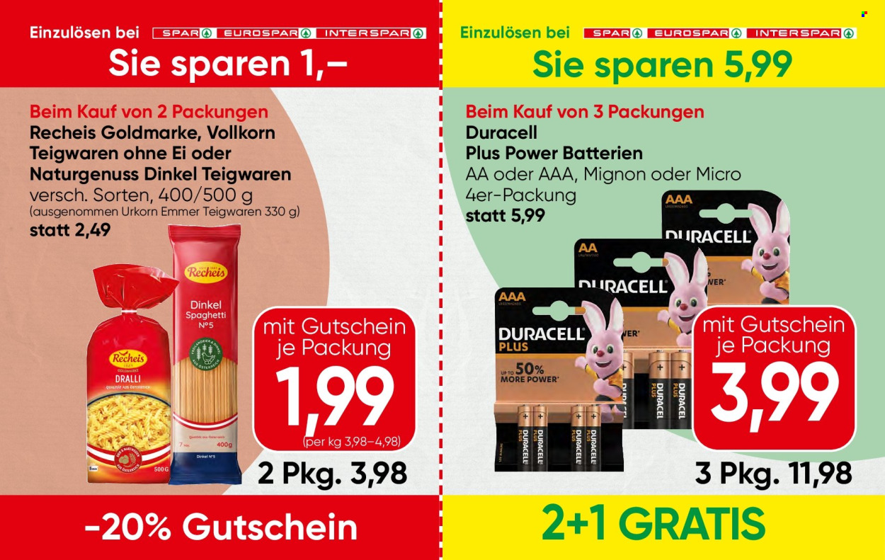 Angebote SPAR - 20.3.2025 - 9.4.2025. Seite 11