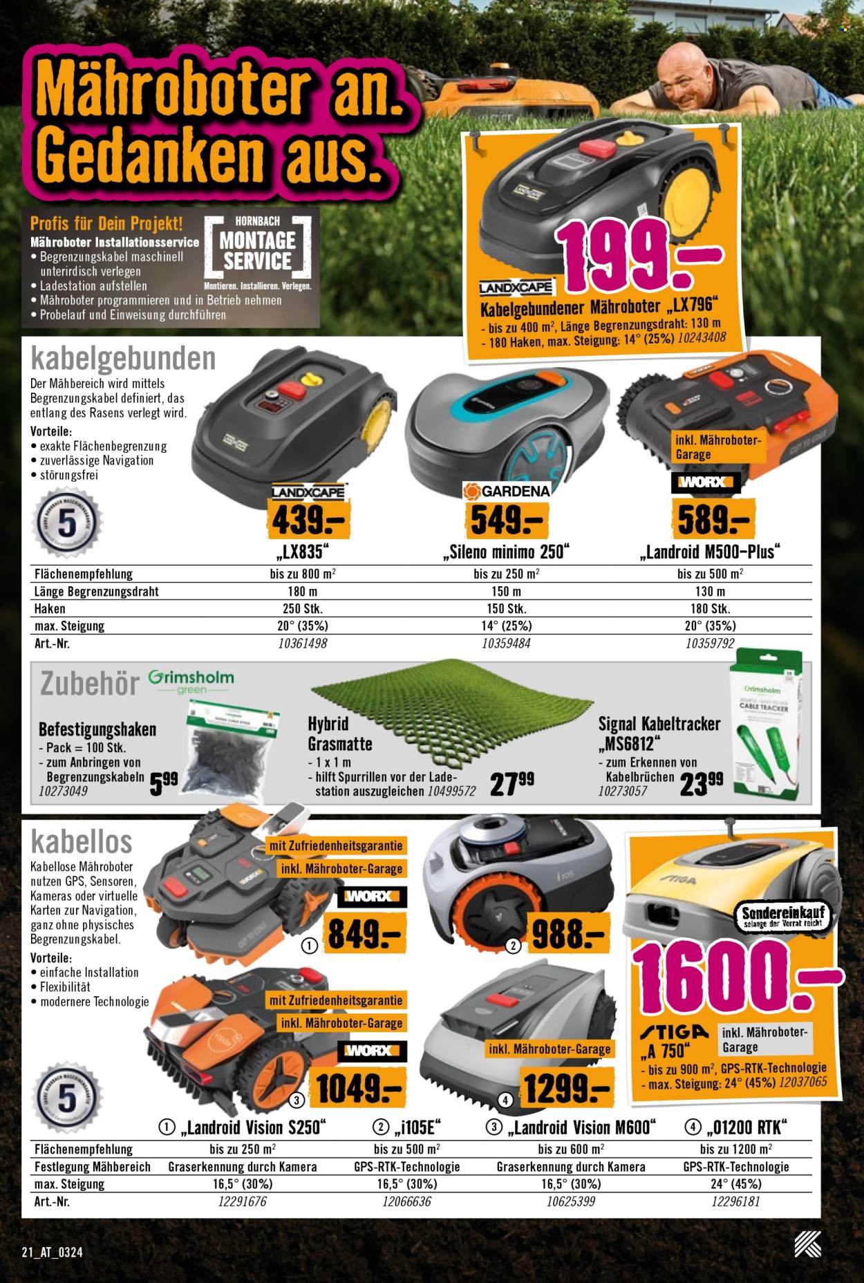 Angebote Hornbach - 20.3.2025 - 2.4.2025. Seite 21