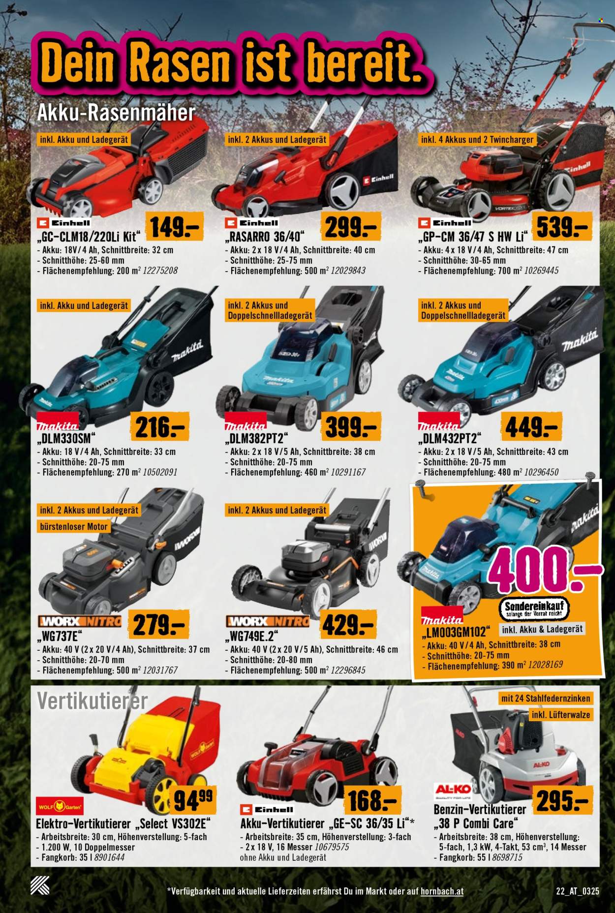 Angebote Hornbach - 20.3.2025 - 2.4.2025. Seite 22