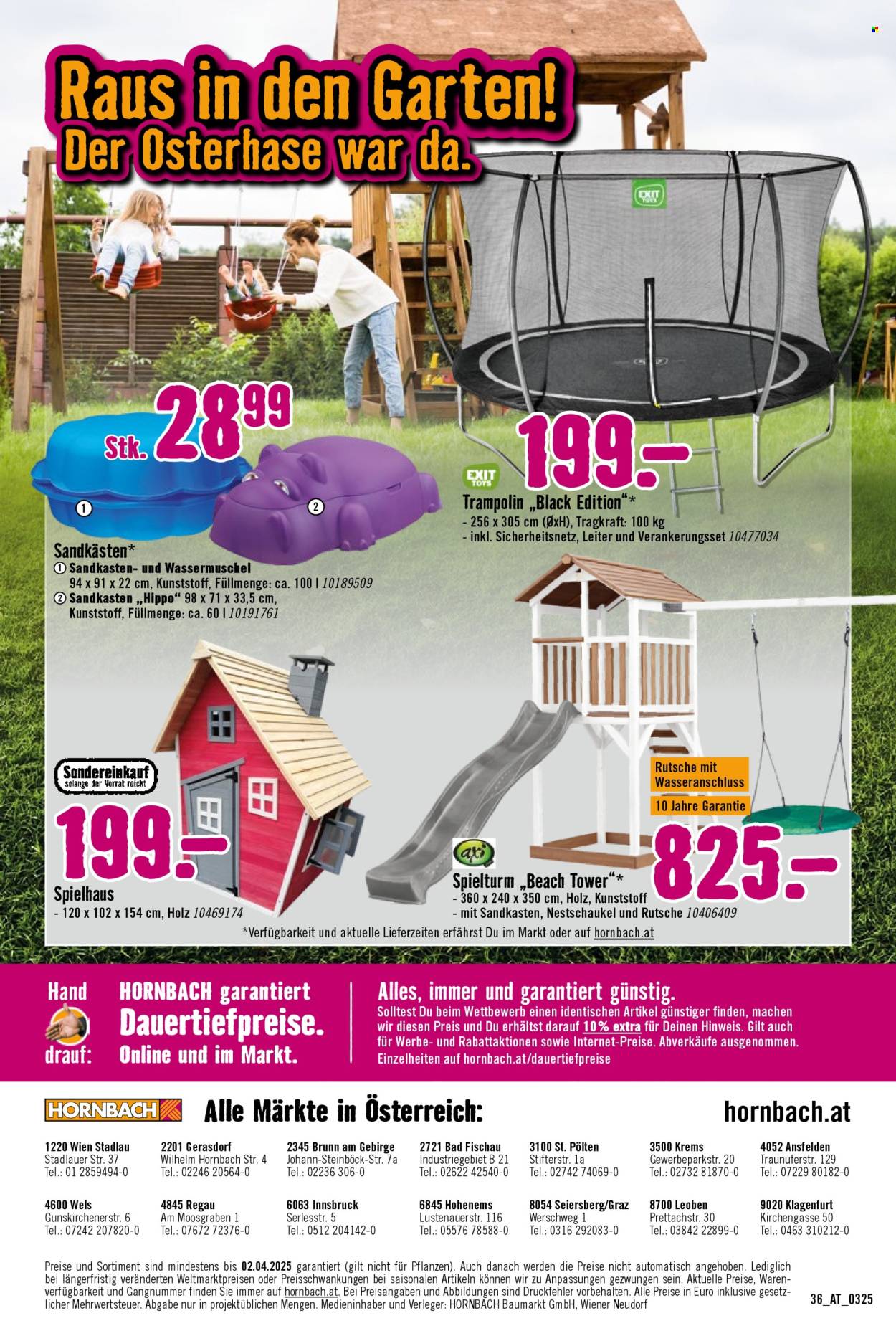 Angebote Hornbach - 20.3.2025 - 2.4.2025. Seite 36