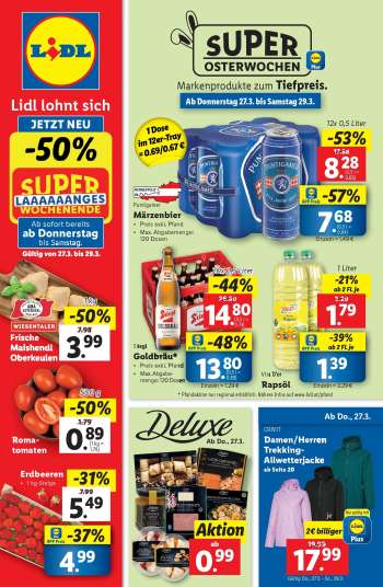 Angebote Lidl - 27.3.2025 - 2.4.2025.