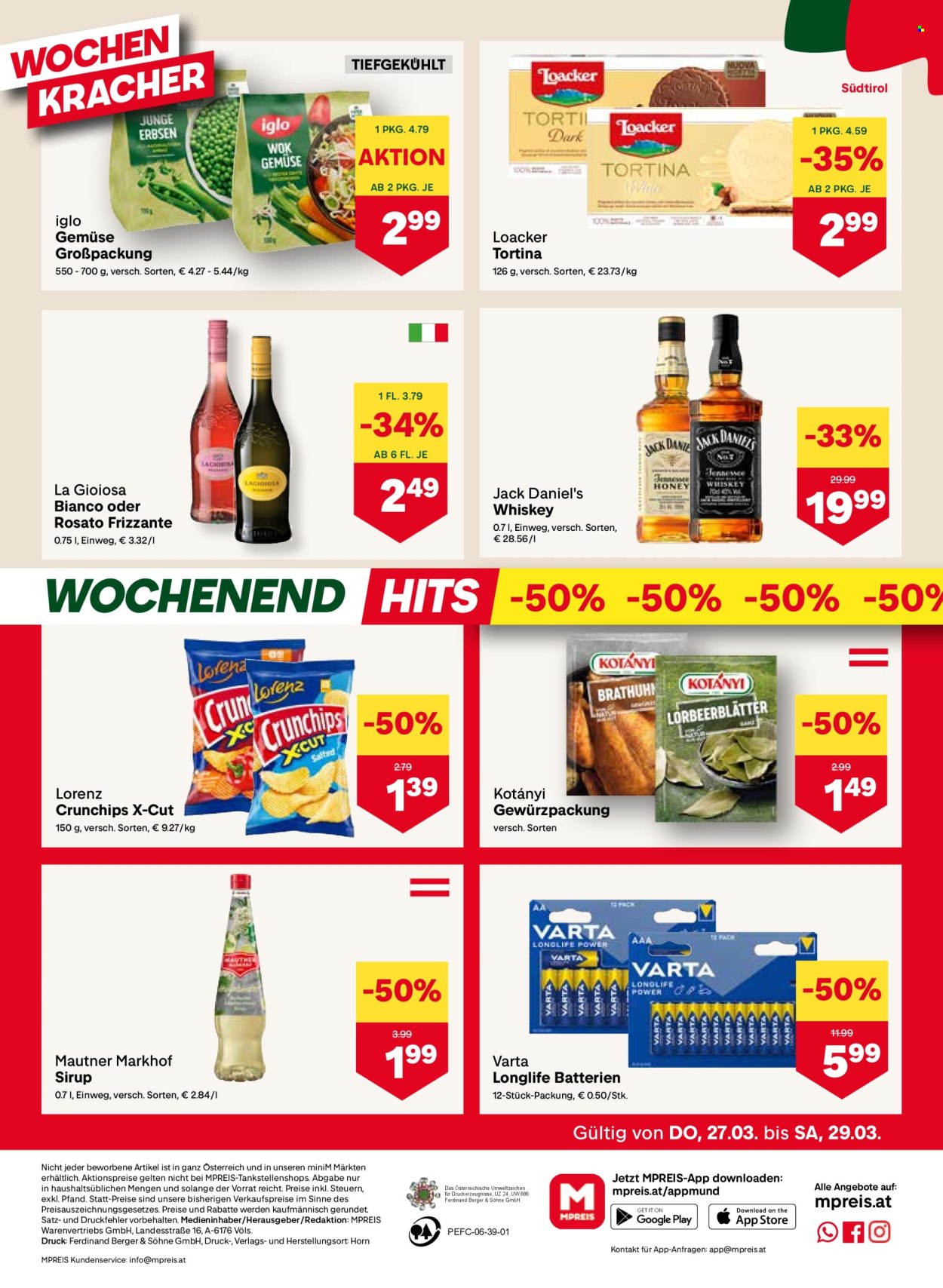 Angebote MPREIS - 27.3.2025 - 2.4.2025. Seite 12