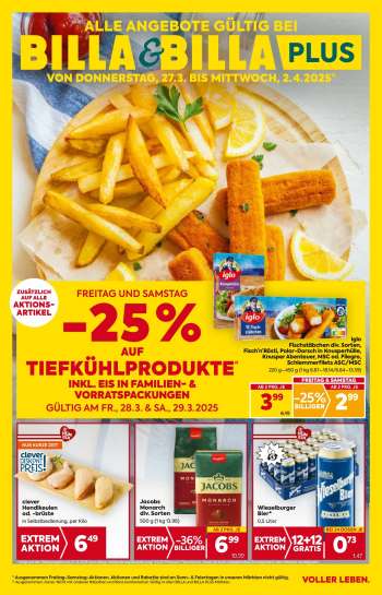 Angebote Billa - 27.3.2025 - 2.4.2025.