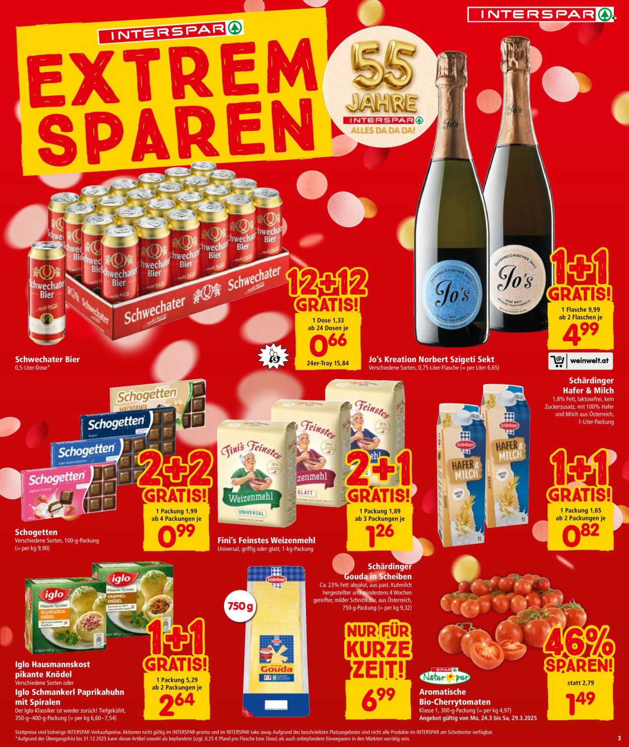 Angebote INTERSPAR - 27.3.2025 - 9.4.2025. Seite 3