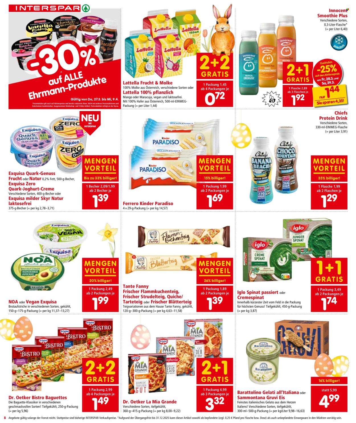 Angebote INTERSPAR - 27.3.2025 - 9.4.2025. Seite 8