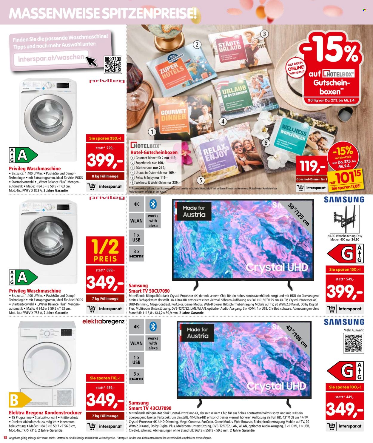 Angebote INTERSPAR - 27.3.2025 - 9.4.2025. Seite 18