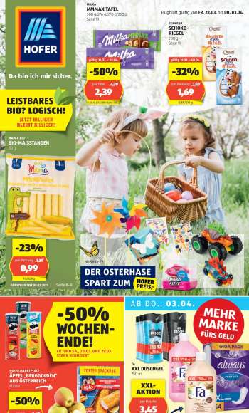Angebote Hofer - 28.3.2025 - 3.4.2025.