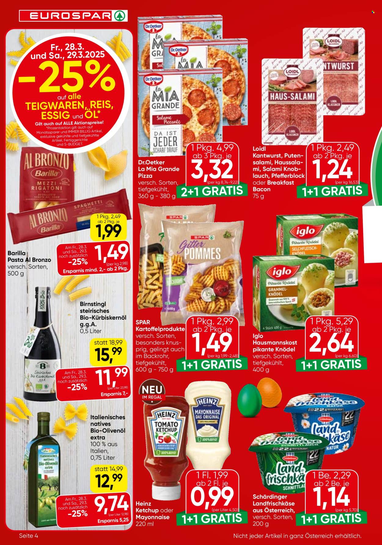 Angebote EUROSPAR - 27.3.2025 - 9.4.2025. Seite 4