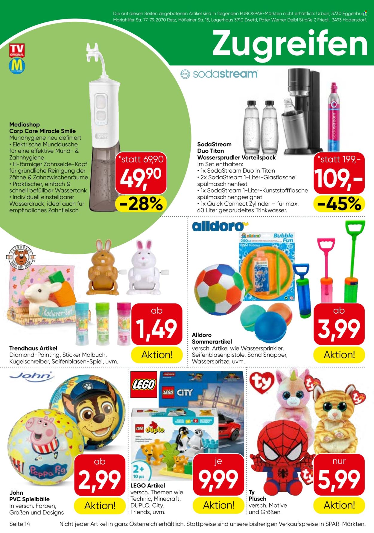 Angebote EUROSPAR - 27.3.2025 - 9.4.2025. Seite 14
