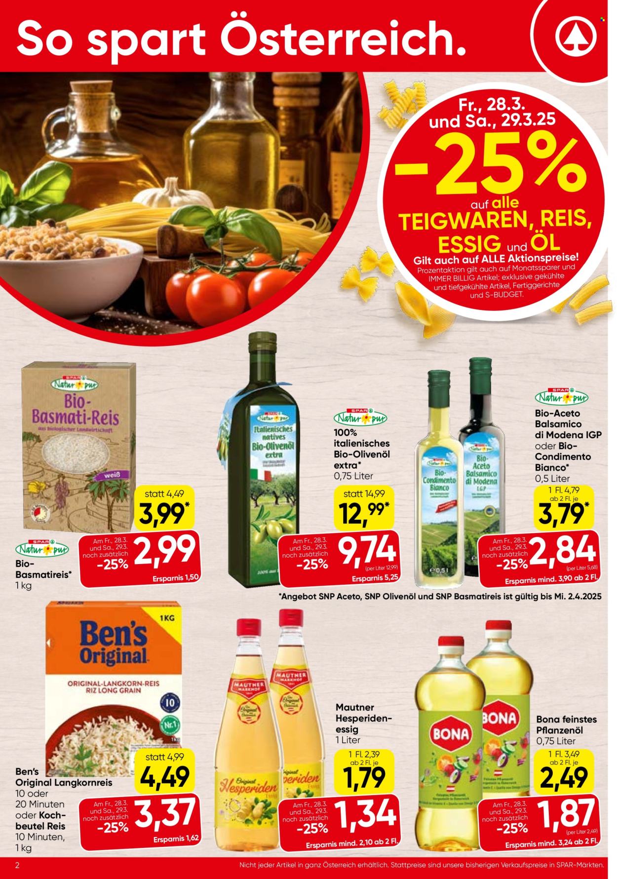 Angebote SPAR - 27.3.2025 - 9.4.2025. Seite 2