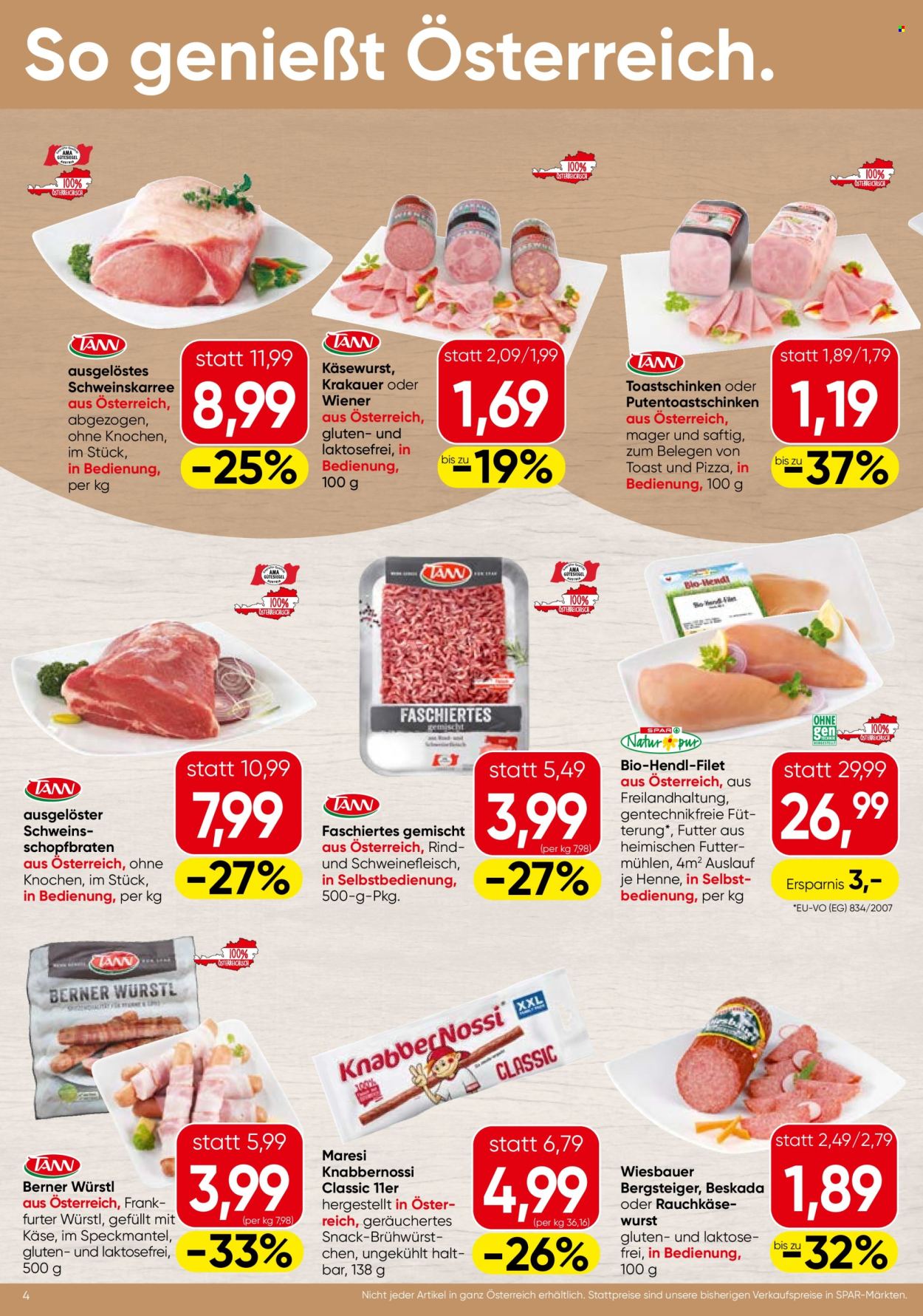 Angebote SPAR - 27.3.2025 - 9.4.2025. Seite 4
