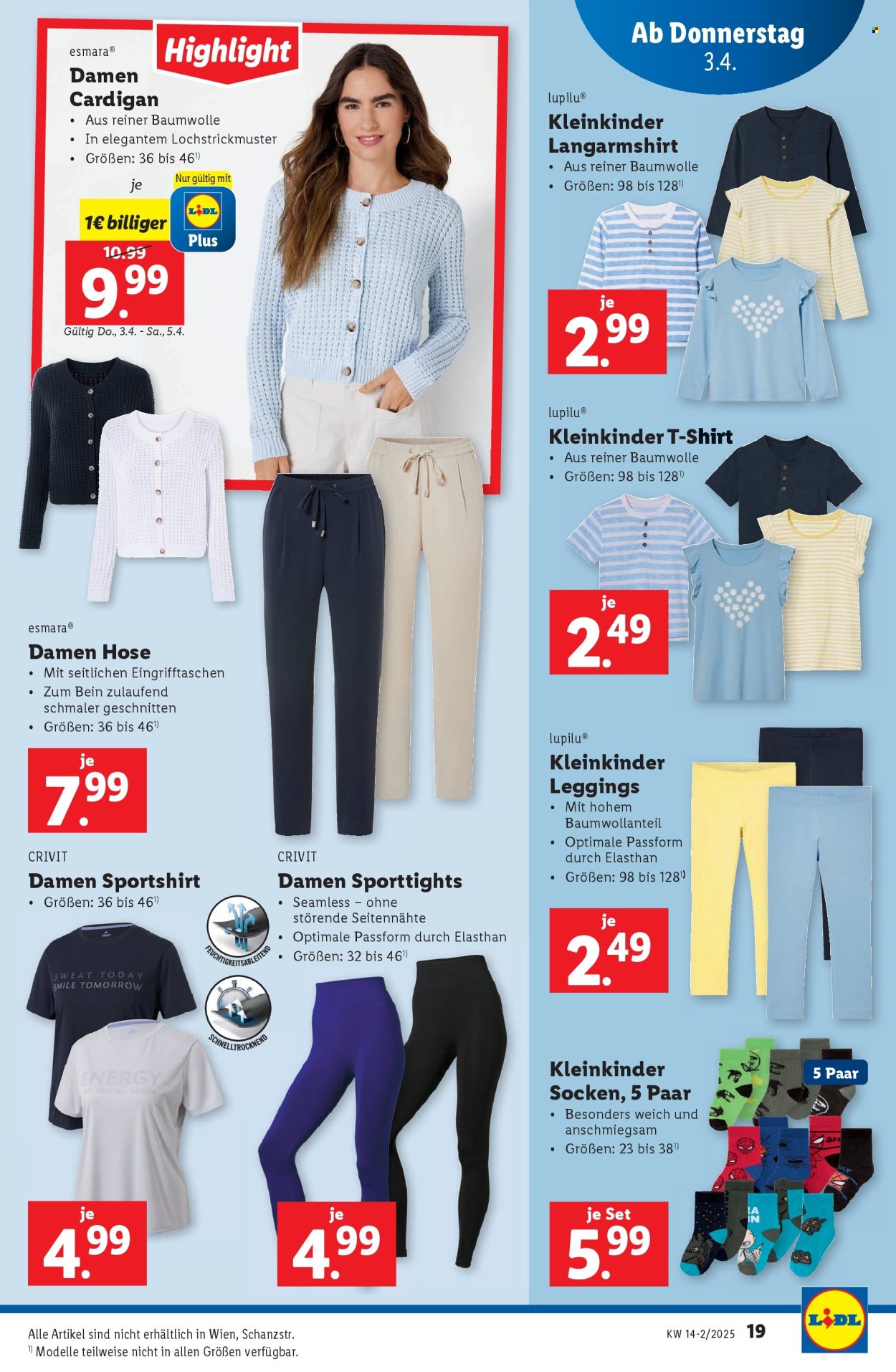 Angebote Lidl - 3.4.2025 - 9.4.2025. Seite 21