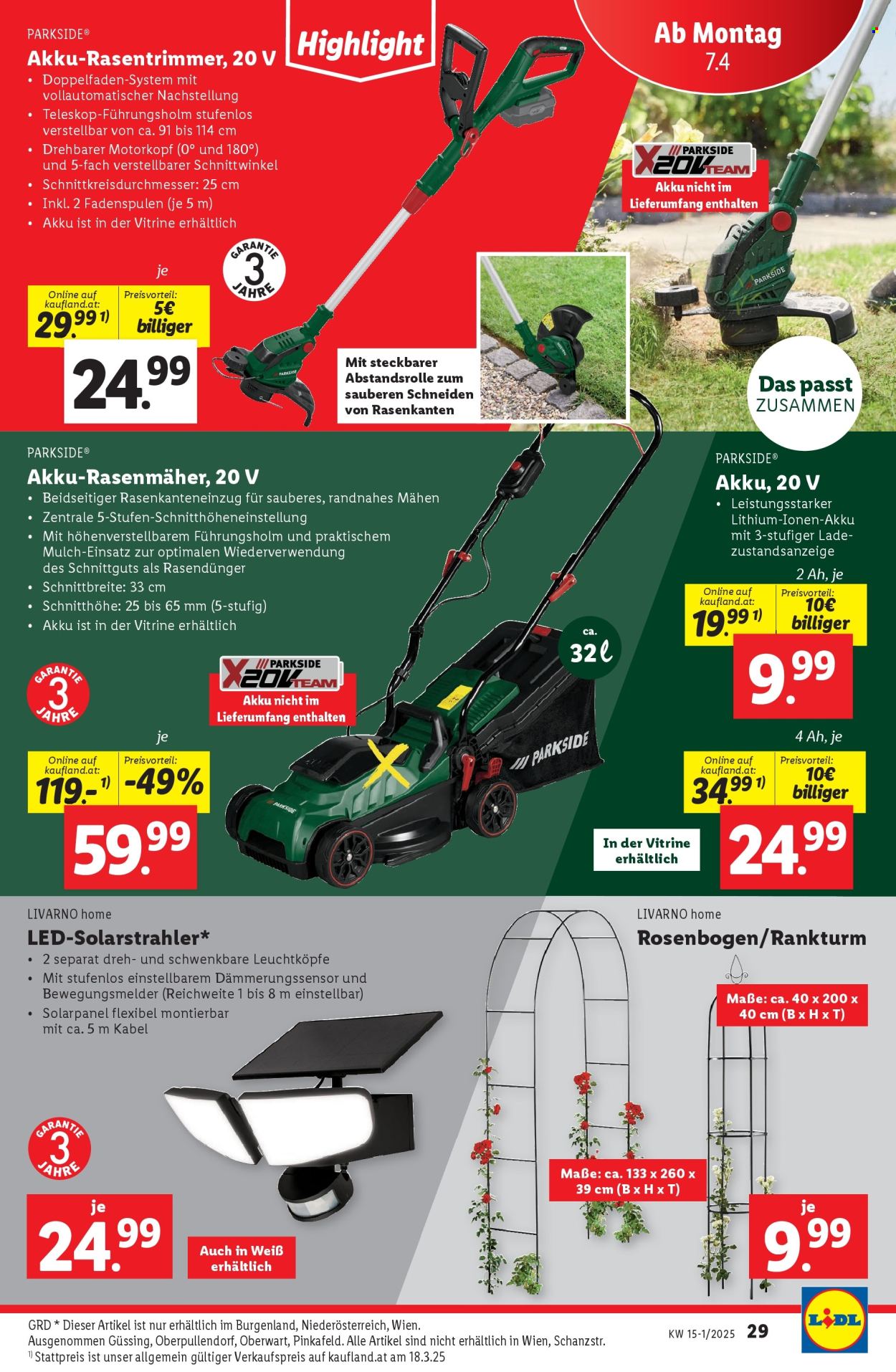 Angebote Lidl - 3.4.2025 - 9.4.2025. Seite 33