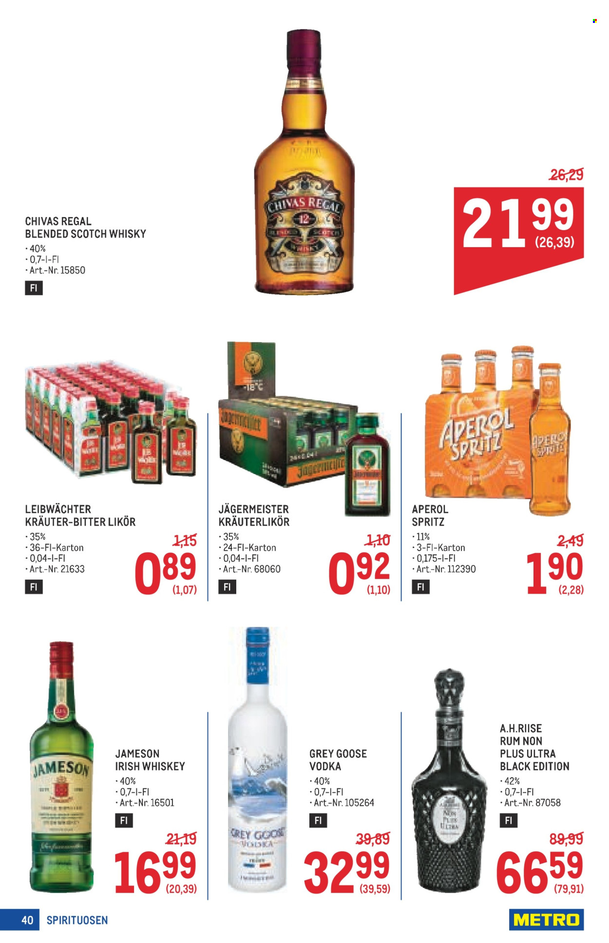 Angebote Metro - 3.4.2025 - 16.4.2025. Seite 40