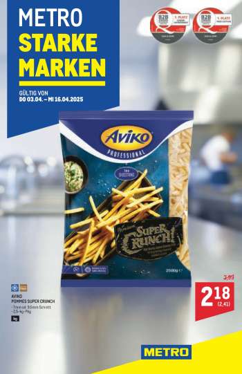Angebote Metro - 3.4.2025 - 16.4.2025.