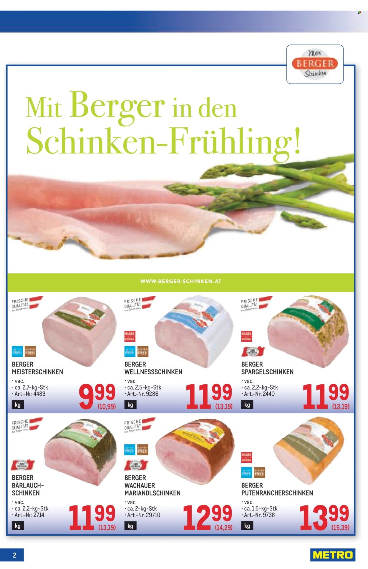 Angebote Metro - 3.4.2025 - 16.4.2025. Seite 2