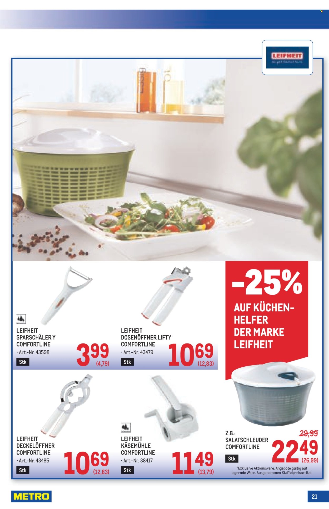 Angebote Metro - 3.4.2025 - 16.4.2025. Seite 21