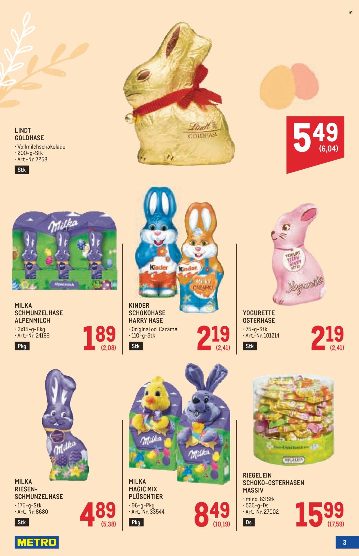 Angebote Metro - 3.4.2025 - 19.4.2025. Seite 3