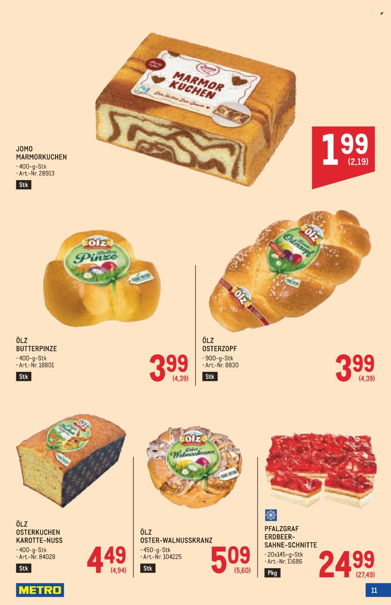 Angebote Metro - 3.4.2025 - 19.4.2025. Seite 11