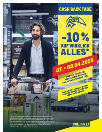 Angebote Metro - 7.4.2025 - 8.4.2025.