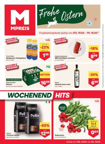 Angebote MPREIS - 10.4.2025 - 16.4.2025.