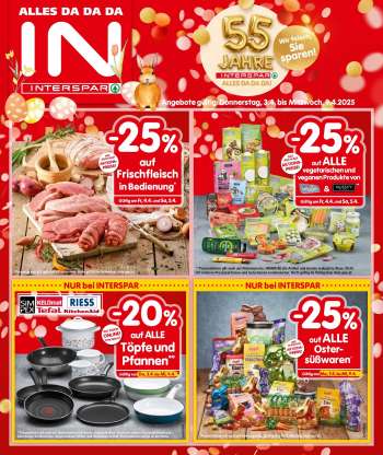 Angebote INTERSPAR - 3.4.2025 - 9.4.2025.