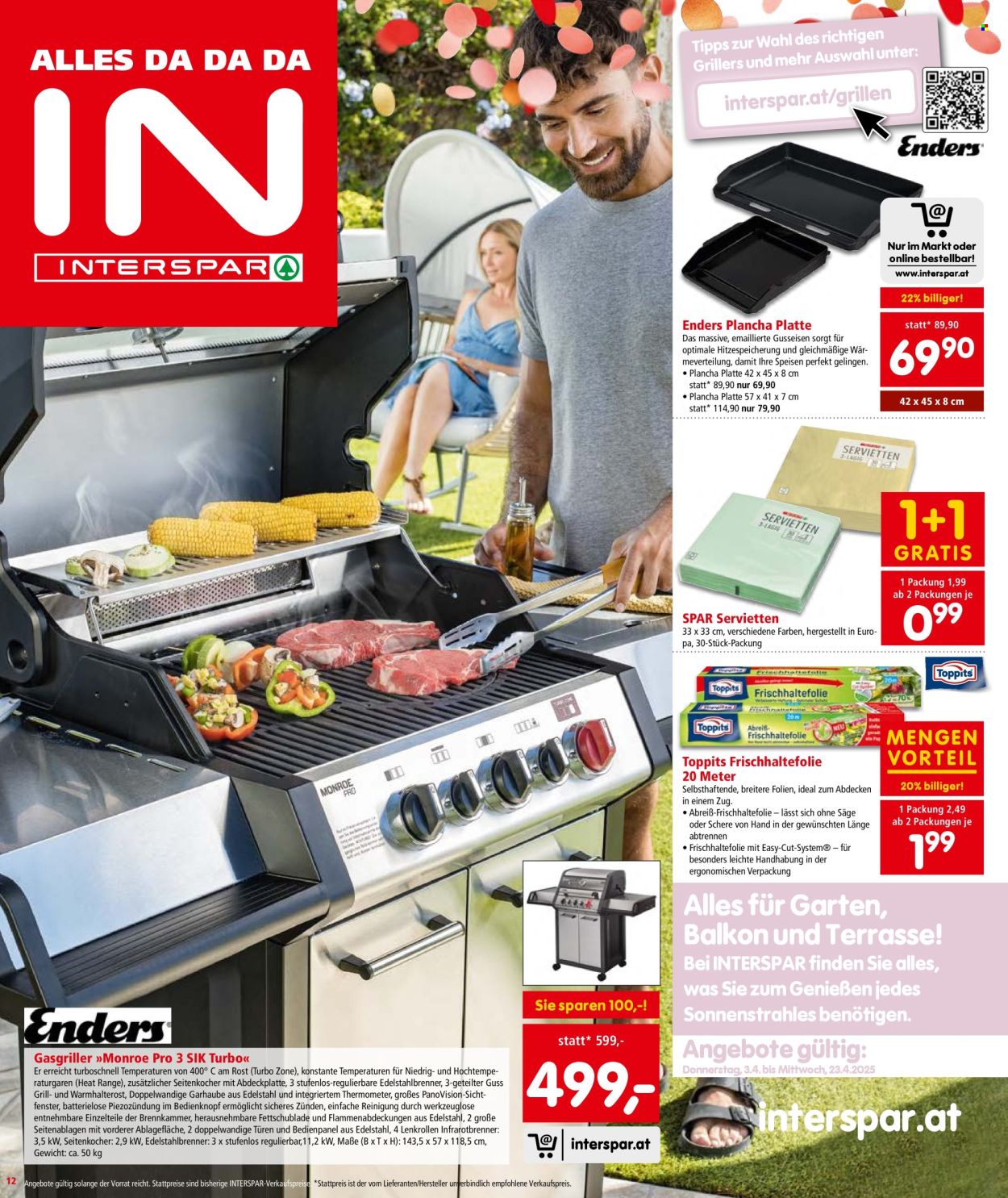 Angebote INTERSPAR - 3.4.2025 - 9.4.2025. Seite 12