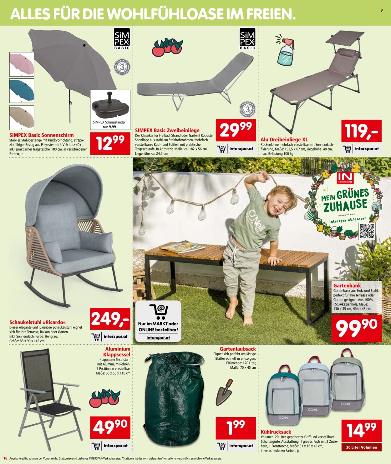 Angebote INTERSPAR - 3.4.2025 - 9.4.2025. Seite 16