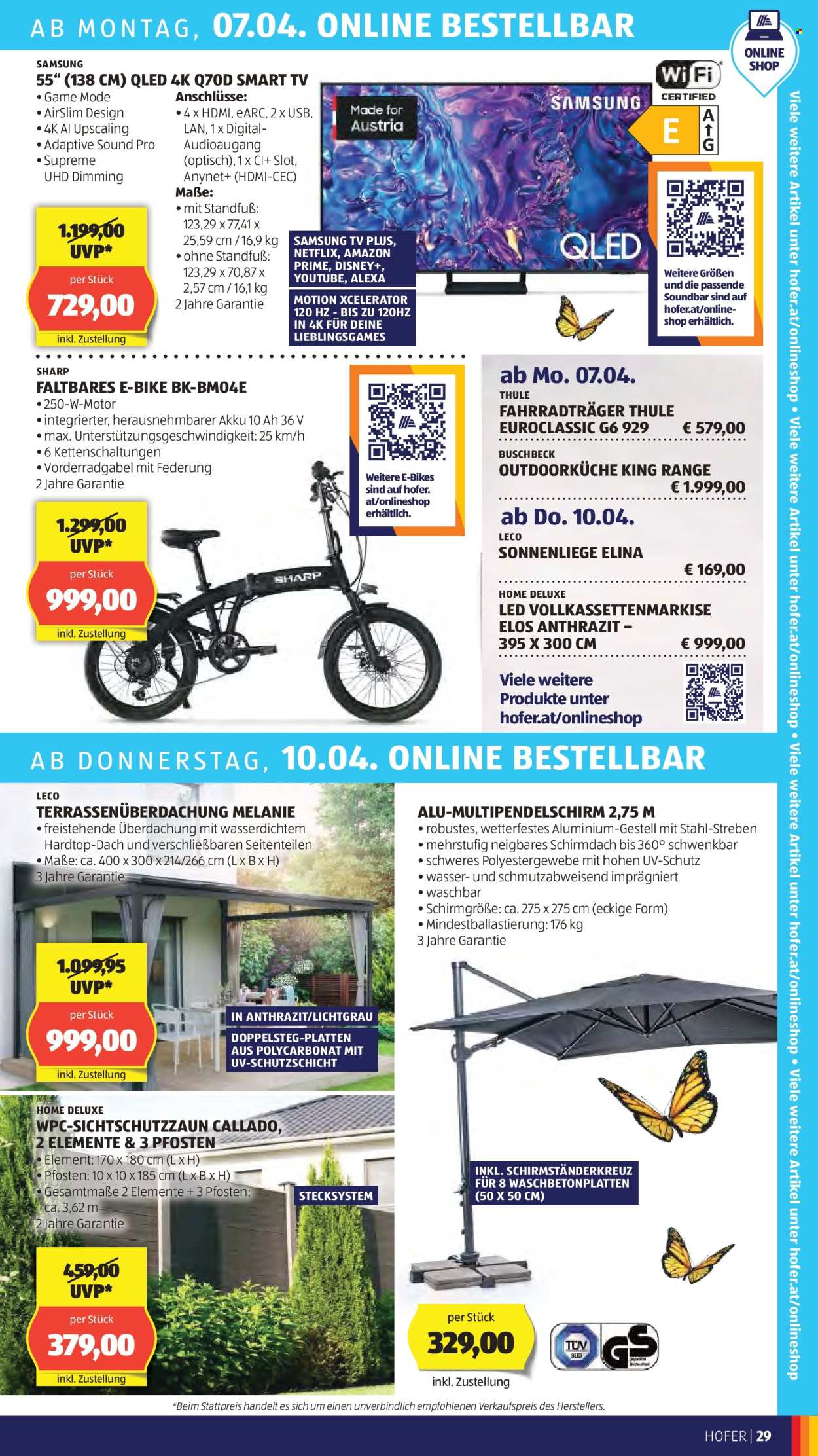 Angebote Hofer - 4.4.2025 - 10.4.2025. Seite 33