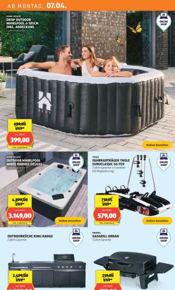 thumbnail - DROP OUTDOOR WHIRLPOOL Ø 185CM INKL. ABDECKUNG