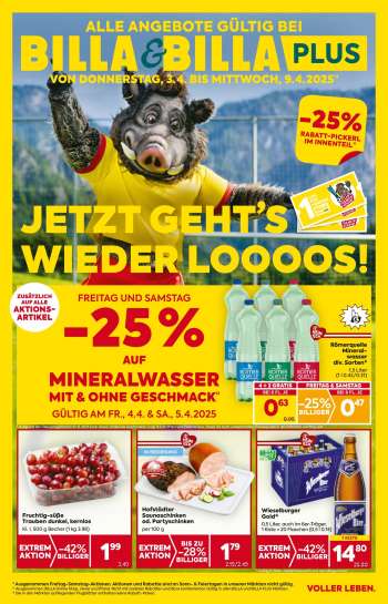 Angebote Billa - 3.4.2025 - 9.4.2025.