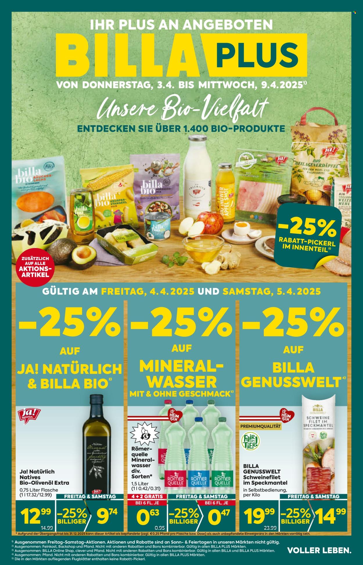 Angebote Billa Plus - 3.4.2025 - 9.4.2025. Seite 1