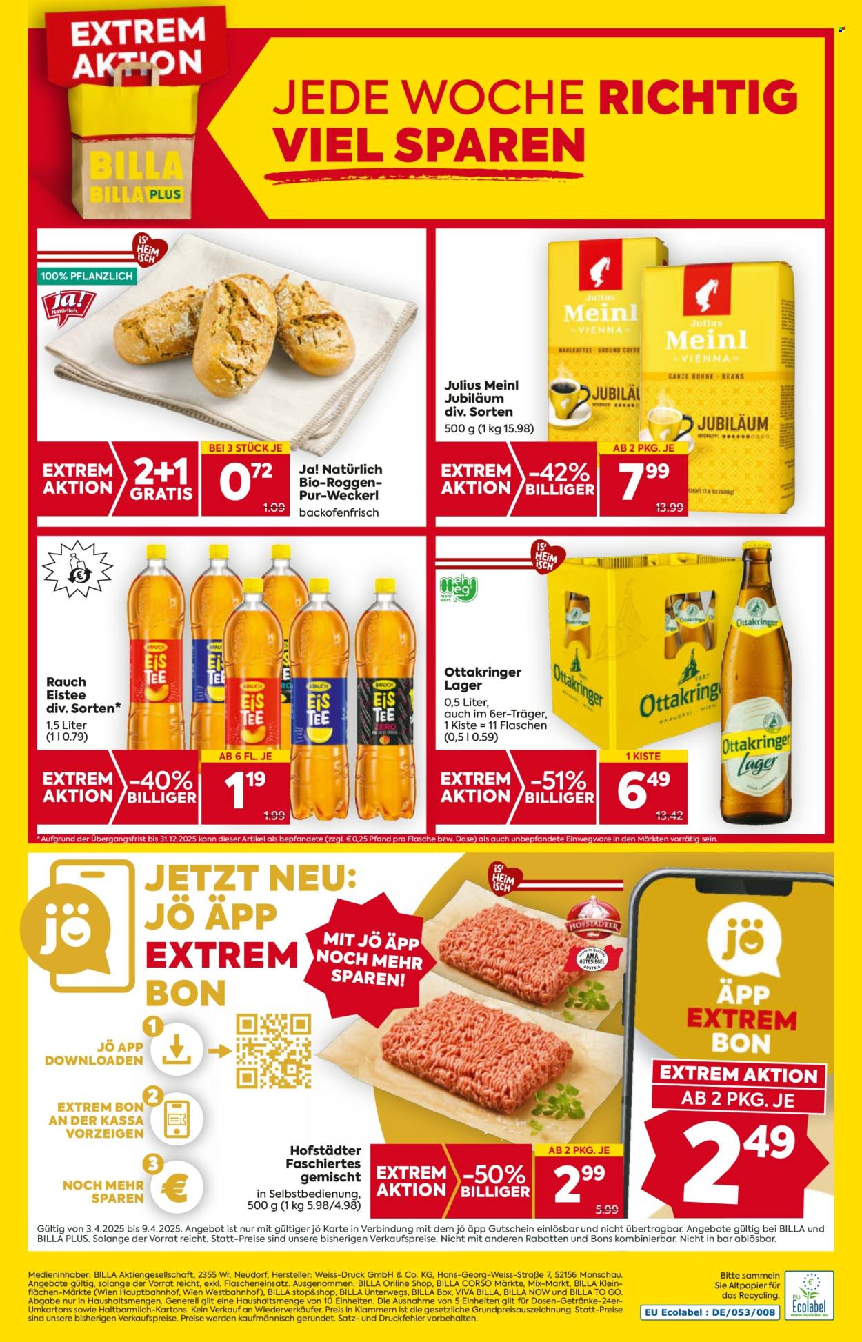 Angebote Billa - 3.4.2025 - 9.4.2025. Seite 20
