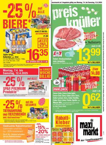 Angebote Maximarkt - 7.4.2025 - 12.4.2025.